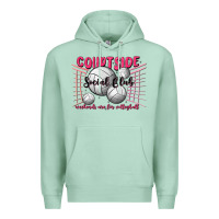 Seafoam volleyball mom Premium Hoodie - MaliasSmallBusiness