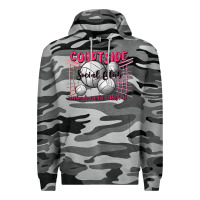 Slate Camo volleyball mom Premium Hoodie - MaliasSmallBusiness