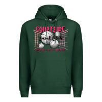 Sports Green volleyball mom Premium Hoodie - MaliasSmallBusiness