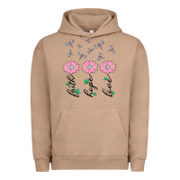 Pigment Burro faith hope love Urban Hoodie - MaliasSmallBusiness