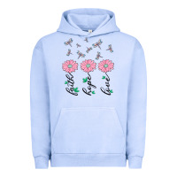 Pigment Grape Ice faith hope love Urban Hoodie - MaliasSmallBusiness