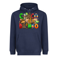 Navy cinco de drinko Heavyweight Hoodie - AdoDesignShop
