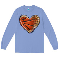 Basketball Heart Long Sleeve Tee | Teevron
