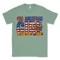 Sage all american girl Classic Tee - Zillion Design Studio