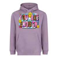 Lavender you are enough Heavyweight Hoodie - JahusDesignShop