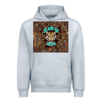 Heather Grey class of 2024 tiger Urban Hoodie - NancyCooperArtShop