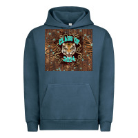 Pigment Midnight Navy class of 2024 tiger Urban Hoodie - NancyCooperArtShop