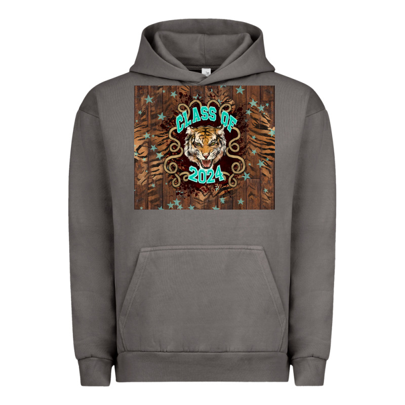 Class Of 2024 Tiger Urban Hoodie by NancyCooperArtShop | Teevron