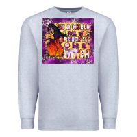 Heather Grey in a world full of princesses be a witch tumbler Premium Sweatshirt - BundleAndBundleShop