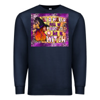 Navy in a world full of princesses be a witch tumbler Premium Sweatshirt - BundleAndBundleShop