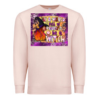 Pale Pink in a world full of princesses be a witch tumbler Premium Sweatshirt - BundleAndBundleShop