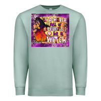 Seafoam in a world full of princesses be a witch tumbler Premium Sweatshirt - BundleAndBundleShop