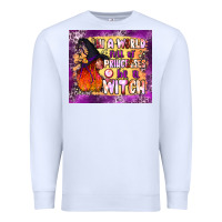 White in a world full of princesses be a witch tumbler Premium Sweatshirt - BundleAndBundleShop