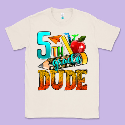 5th Grade Dude Classic Tee Designed By Texasbilliewilder