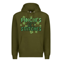 Army Green pinches get stitches Premium Hoodie - MaliasSmallBusiness