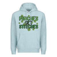 Blue Mist pinches get stitches Premium Hoodie - MaliasSmallBusiness