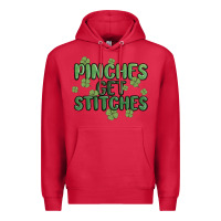 Cardinal pinches get stitches Premium Hoodie - MaliasSmallBusiness