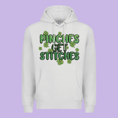 Pinches Get Stitches Premium Hoodie Designed By Maliassmallbusiness