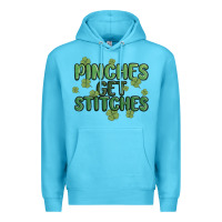 Ocean Blue pinches get stitches Premium Hoodie - MaliasSmallBusiness