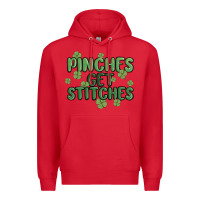 Red pinches get stitches Premium Hoodie - MaliasSmallBusiness