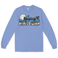 Colony Blue raising ballers volleyball Long Sleeve Tee - Zillion Design Studio