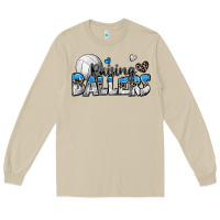Mushroom raising ballers volleyball Long Sleeve Tee - Zillion Design Studio