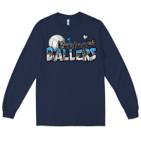 Navy raising ballers volleyball Long Sleeve Tee - Zillion Design Studio