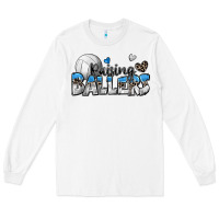 White raising ballers volleyball Long Sleeve Tee - Zillion Design Studio
