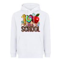 White 100 days of school Heavyweight Hoodie - AdoDesignShop