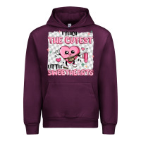 Mauve Wine i teach the cutest little sweethearts Urban Hoodie - MaliasSmallBusiness