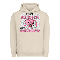 Pigment French Oak i teach the cutest little sweethearts Urban Hoodie - MaliasSmallBusiness