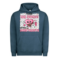 Pigment Midnight Navy i teach the cutest little sweethearts Urban Hoodie - MaliasSmallBusiness