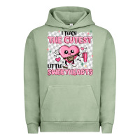 Pigment Oil Green i teach the cutest little sweethearts Urban Hoodie - MaliasSmallBusiness