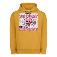 Pigment Peanut Butter i teach the cutest little sweethearts Urban Hoodie - MaliasSmallBusiness