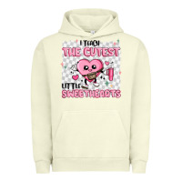Pigment Pistachio i teach the cutest little sweethearts Urban Hoodie - MaliasSmallBusiness