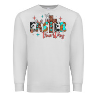 Dove Grey easter true story Premium Sweatshirt - JahusDesignShop
