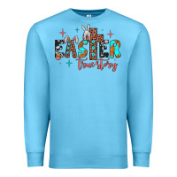 Ocean Blue easter true story Premium Sweatshirt - JahusDesignShop