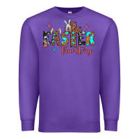 Purple easter true story Premium Sweatshirt - JahusDesignShop