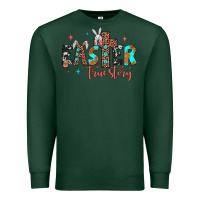 Sports Green easter true story Premium Sweatshirt - JahusDesignShop