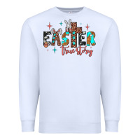White easter true story Premium Sweatshirt - JahusDesignShop
