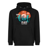 Black the cool dad Heavyweight Hoodie - AdoDesignShop