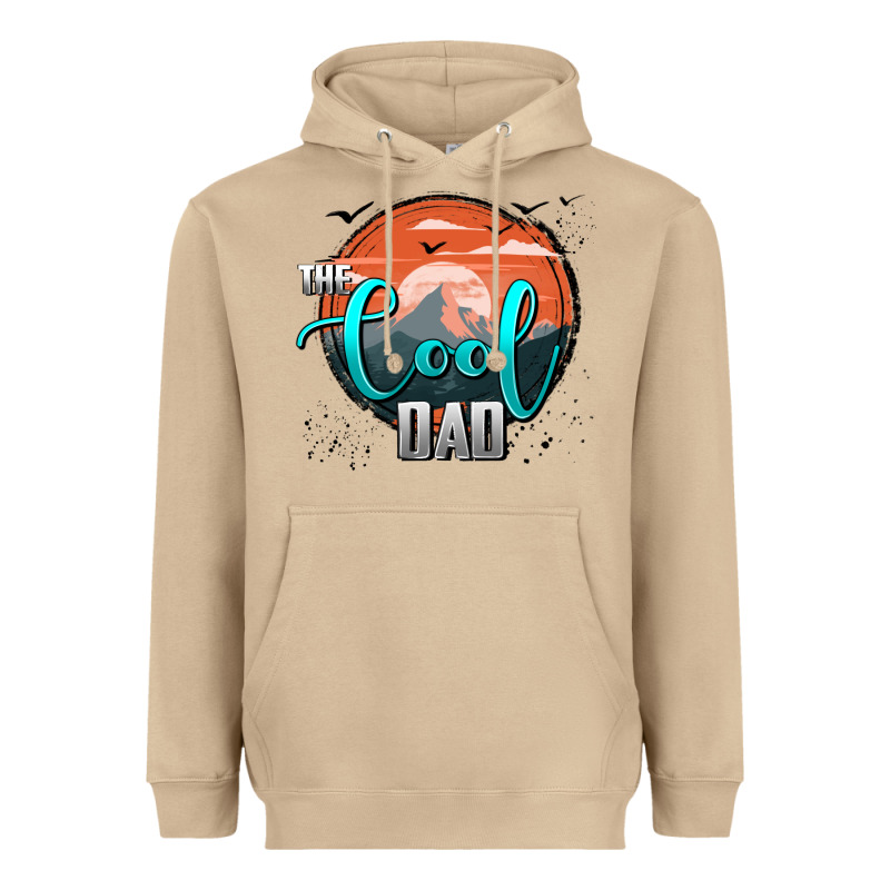 The Cool Dad Heavyweight Hoodie by AdoDesignShop | Teevron