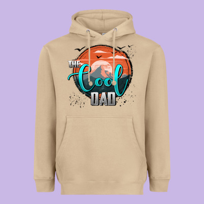 The Cool Dad Heavyweight Hoodie Designed By Adodesignshop