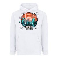 White the cool dad Heavyweight Hoodie - AdoDesignShop
