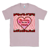Lilac my valentine has four paws Classic Tee - RanaPortraitStore