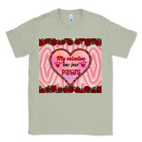 Matcha my valentine has four paws Classic Tee - RanaPortraitStore