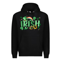 Black irish Premium Hoodie - MaliasSmallBusiness