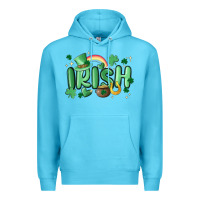 Ocean Blue irish Premium Hoodie - MaliasSmallBusiness