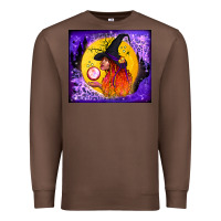 Chestnut witch with crystal ball tumbler Premium Sweatshirt - BundleAndBundleShop
