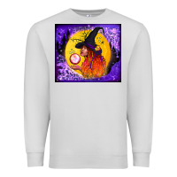 Dove Grey witch with crystal ball tumbler Premium Sweatshirt - BundleAndBundleShop
